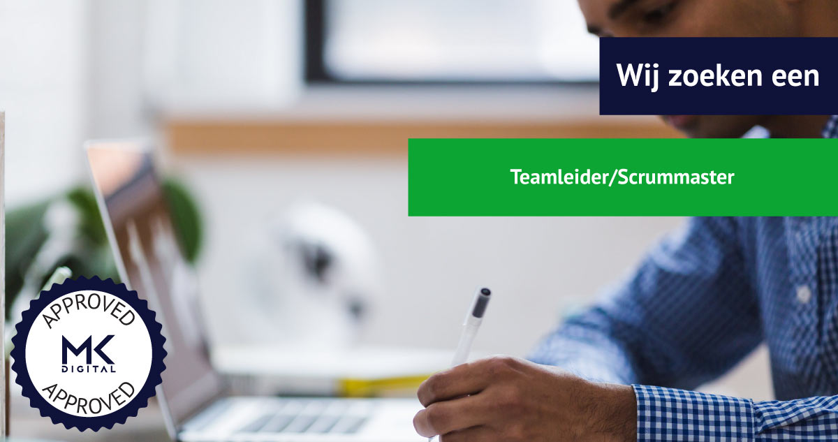 teamleider/scrummaster is primair verantwoordelijk voor het ondersteunen van een aantal (project)teams.