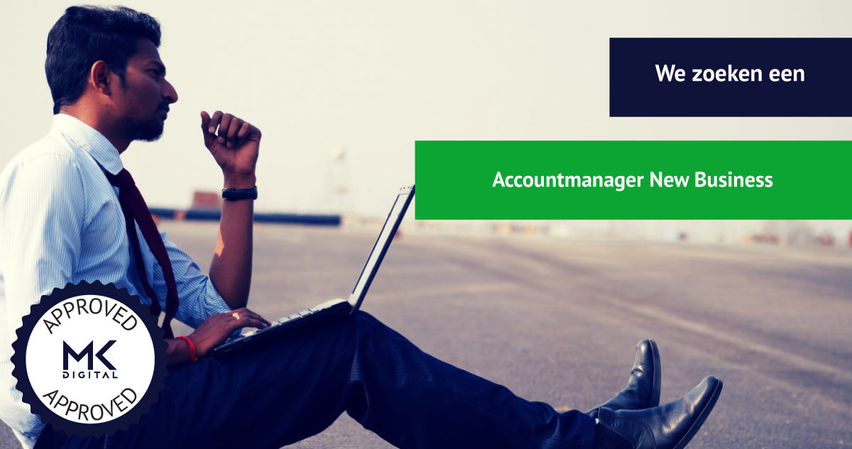 Vacature voor een accountmanager new business