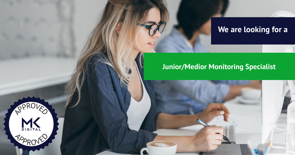 Job opening for a Junior/Medior Monitoring Specialist