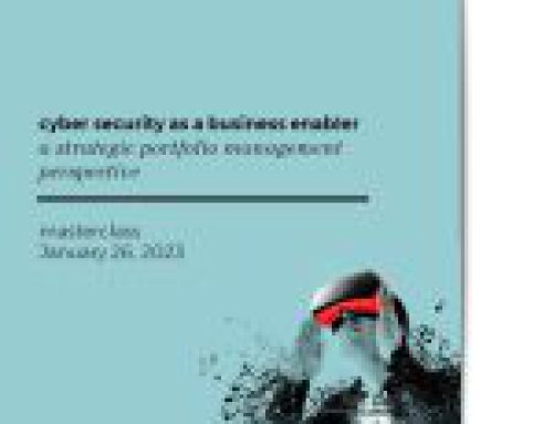 Masterclass cyber security as a business enabler